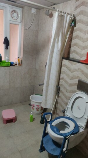 Bathroom in 3.5 BHK Apartment at Pashmina Waterfront, Old Madras Road – for Sale