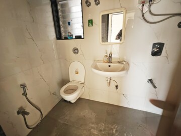 Bathroom in 2 BHK Apartment at Neelyog Virat, Malad East – for Rent
