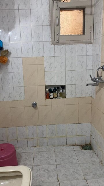 Bathroom in 3 BHK Apartment at Sector 4, Dwarka – for Rent