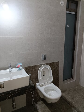 Bathroom in 2 BHK Apartment at Rajesh Raj Infinia, Malad West – for Rent