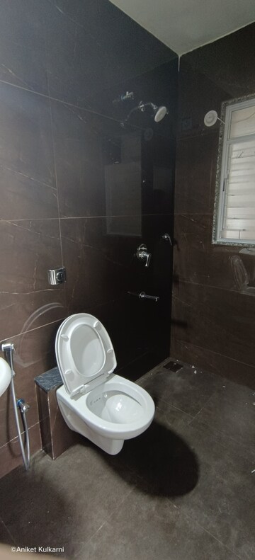 Bathroom in 2 BHK Apartment at Unique K Ville, Ravet – for Rent