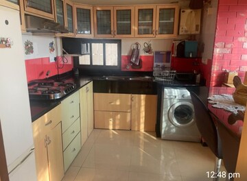 Kitchen in 3 BHK Apartment at Trishul CHS, Andheri West – for Rent