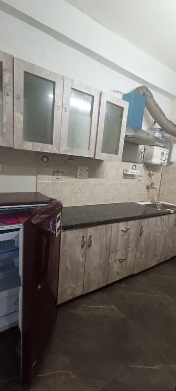Kitchen in 1 BHK Builder Floor at Ansal Sushant Lok I, Sector 43 – for Rent