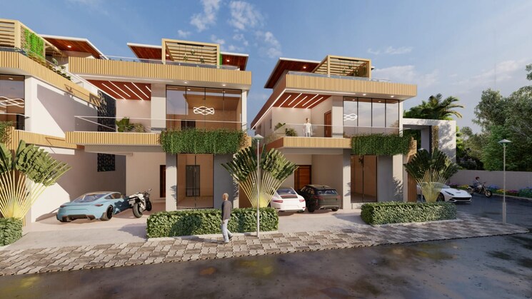 Exterior View, shamirpet 2 Bedroom 2335 Sq.Ft. Villa In Shamirpet Hyderabad 8361074
