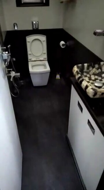 Bathroom in 2 BHK Apartment at Bandra West – for Rent