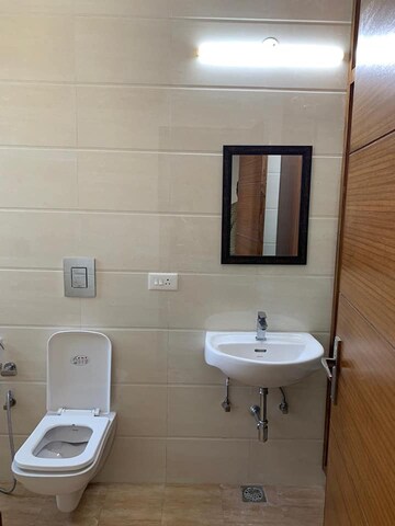 Bathroom in 1 BHK Builder Floor at Model Town – for Rent