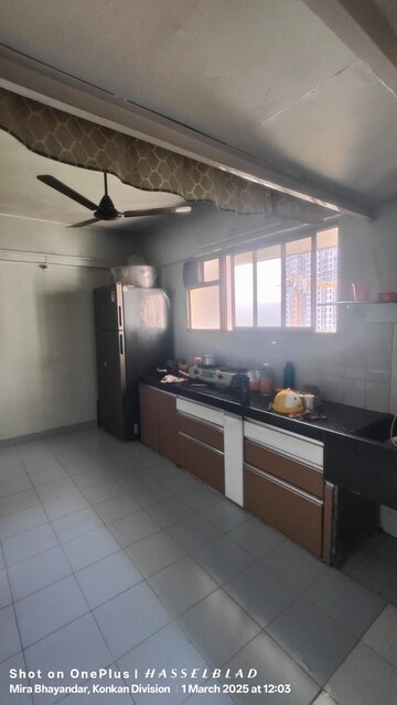 Kitchen in 1 BHK Apartment at Sanghvi S3 Ecocity Spring, Mira Road – for Rent