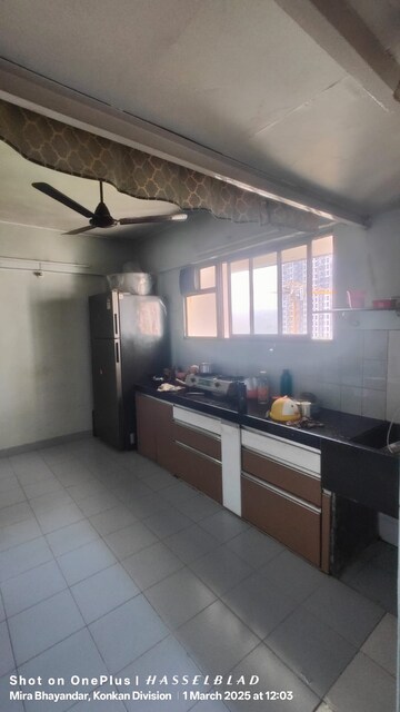 Kitchen in 1 BHK Apartment at Sanghvi S3 Ecocity Spring, Mira Road – for Rent