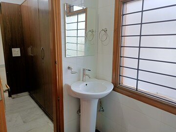 Bathroom in 2 BHK Builder Floor at Bhai Randhir Singh Nagar – for Rent