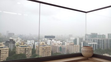 Balcony in 3.5 BHK Apartment at Rustomjee Seasons, Bandra East – for Rent