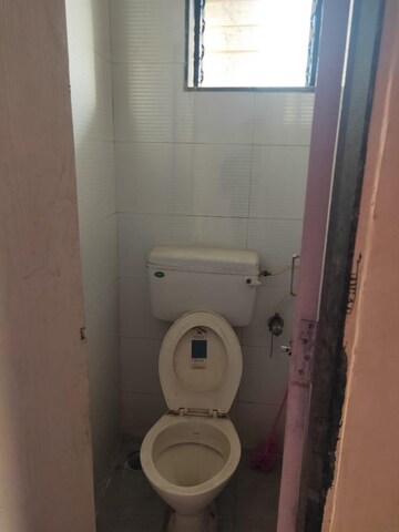 Bathroom in 1 BHK Apartment at Kopar Khairane – for Rent