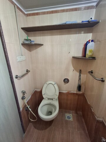 Bathroom in 3 BHK Apartment at Concrete Sai Sansar, Chembur – for Rent