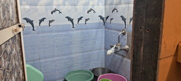 Bathroom in 1 BHK Apartment at Modi Villa Building, Kopar Khairane – for Rent