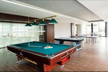 Bedroom in 2 BHK Apartment at Courtyard by Narang Realty and The Wadhwa Group, Pokhran Road No 2 – for Rent