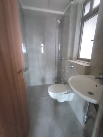Bathroom in 1 BHK Apartment at Sheth Irene, Malad West – for Rent