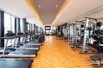 Gym in 2 BHK Apartment at Courtyard by Narang Realty and The Wadhwa Group, Pokhran Road No 2 – for Rent