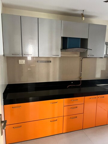 Kitchen in 2.5 BHK Apartment at Raheja Acropolis, Deonar – for Rent
