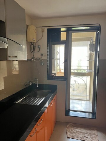 Kitchen in 2.5 BHK Apartment at Raheja Acropolis, Deonar – for Rent