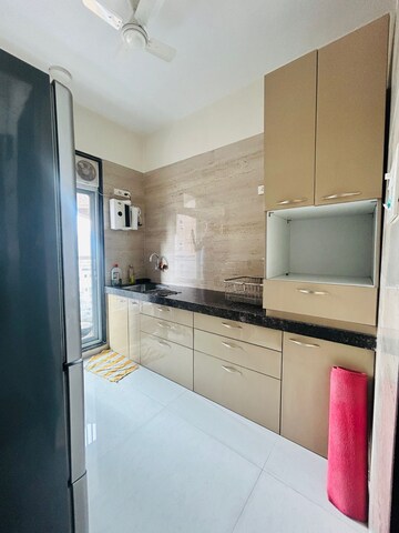 Kitchen in 3 BHK Apartment at Seawoods – for Sale