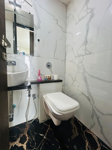 Bathroom in 3 BHK Apartment at Seawoods – for Sale