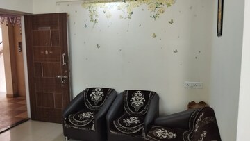 Living Room in 1 BHK Apartment at Venkatesh Galaxy, Kondhwa – for Sale