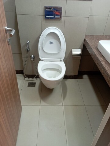 Bathroom in 2 BHK Apartment at Shapoorji Pallonji Vicinia, Powai – for Rent
