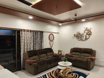 Living Room in 3 BHK Apartment at Paranjape Blue Ridge, Hinjewadi – for Sale