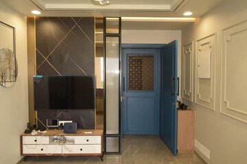 Living Room in 3 BHK Apartment at Vastrapur – for Rent