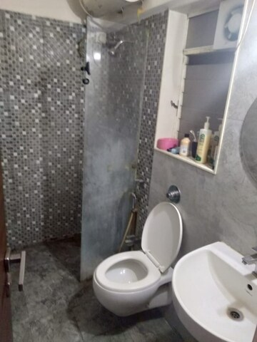 Bathroom in 1 BHK Apartment at Satyam CHS Malad East, Malad East – for Rent