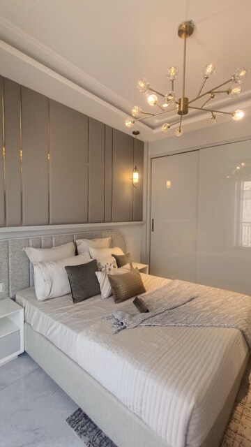 Master Bedroom in 4 BHK Apartment at Dhakoli Village – for Sale