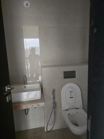 Bathroom in 3.5 BHK Apartment at Embassy Lake Terrace, Hebbal – for Rent