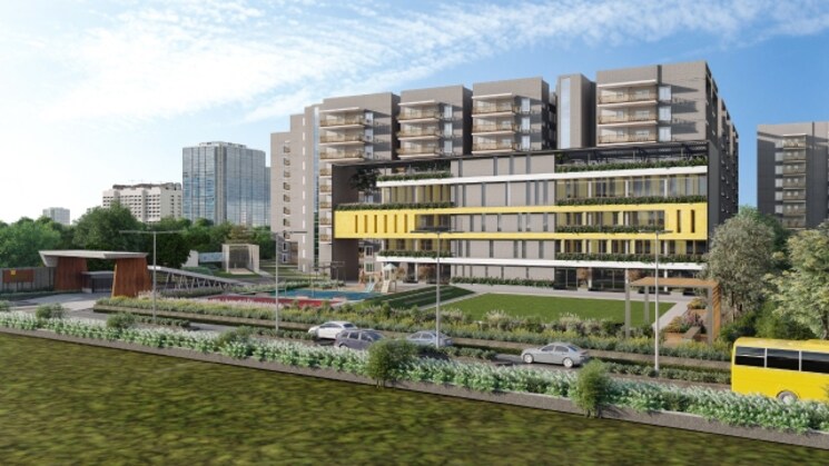 Exterior View, hallmark-sunnyside 2 Bedroom 1250 Sq.Ft. Apartment In Manchirevula Hyderabad 8363451