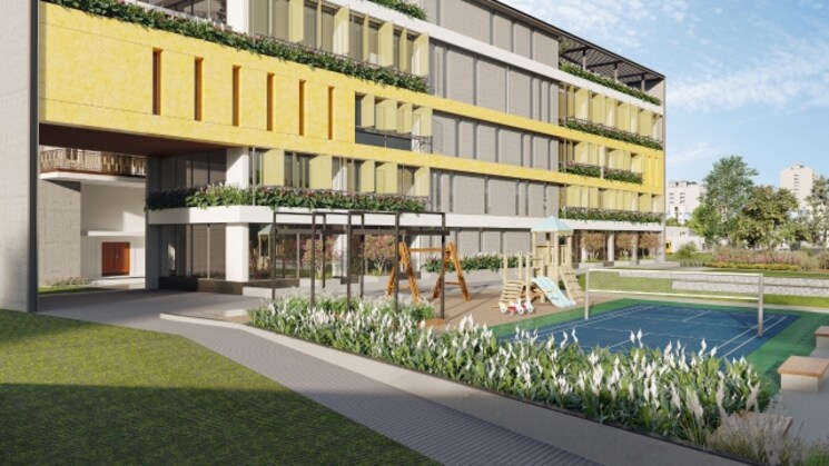 Exterior View, hallmark-sunnyside 2 Bedroom 1250 Sq.Ft. Apartment In Manchirevula Hyderabad 8363451