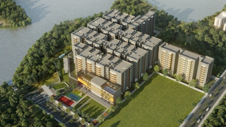 Master Plan, hallmark-sunnyside 2 Bedroom 1250 Sq.Ft. Apartment In Manchirevula Hyderabad 8363688