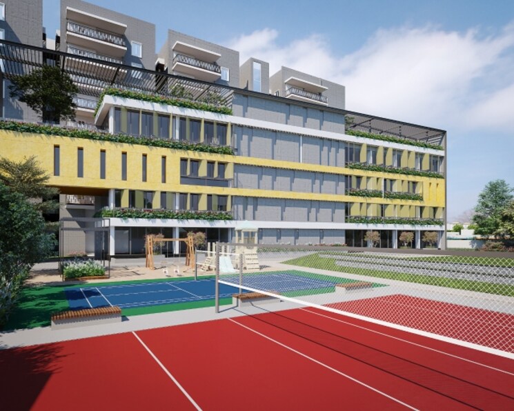 Exterior View, hallmark-sunnyside 2 Bedroom 1250 Sq.Ft. Apartment In Manchirevula Hyderabad 8363688