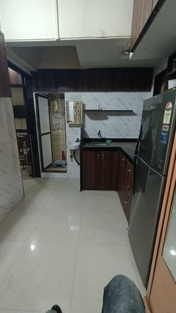 Kitchen in 1 RK Apartment at Maitri Murti Apartment, Santacruz East – for Rent