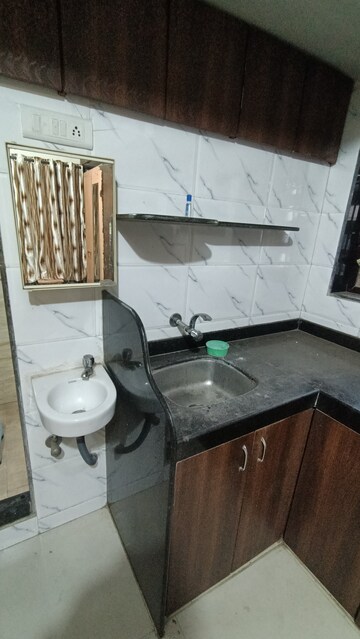 Kitchen in 1 RK Apartment at Maitri Murti Apartment, Santacruz East – for Rent