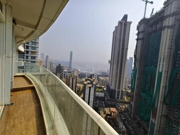 Balcony in 3 BHK Apartment at Enpar Lotus 101 Worli Residences, Lower Parel – for Rent