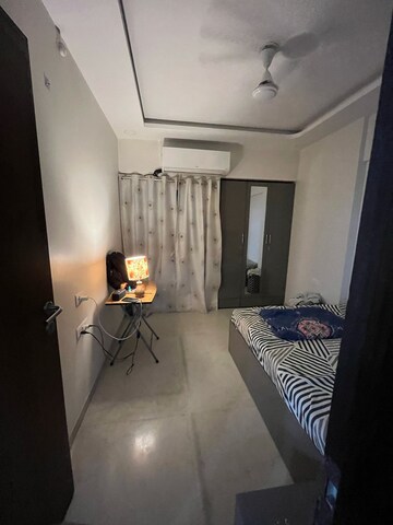 Bathroom in 3 BHK Apartment at Paradise Lifespaces Sai World City, New Panvel – for Rent