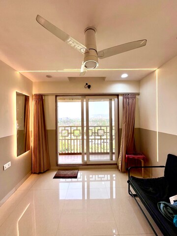 Living Room in 3 BHK Apartment at Paradise Lifespaces Sai World City, New Panvel – for Rent