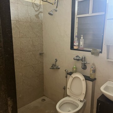 Bathroom in 2 BHK Apartment at Nyati Evita, Madhav Nagar – for Rent