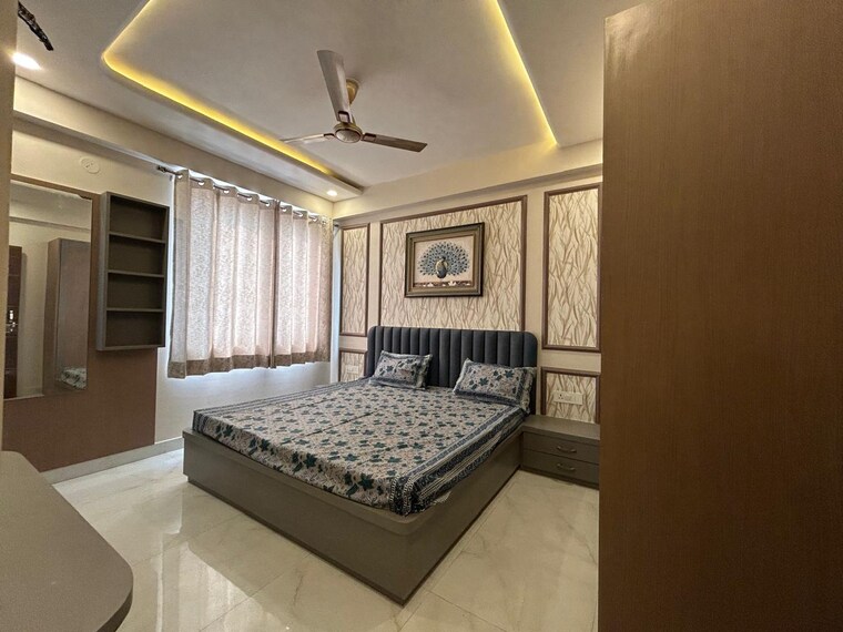 Bedroom, ajmer road 3 Bedroom 1200 Sq.Ft. Apartment In Ajmer Road Jaipur 8363929