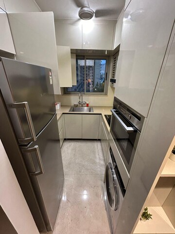 Kitchen in 1 BHK Apartment at Hiranandani Regent Hill, Powai – for Rent
