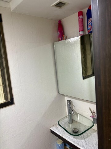 Bathroom in 2 BHK Apartment at Goyal Green Woods, Andheri East – for Rent