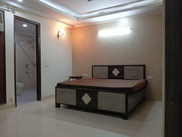 Living Room in 3 BHK Builder Floor at Freedom Fighters Enclave – for Rent