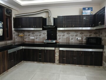 Kitchen in 3 BHK Builder Floor at Freedom Fighters Enclave – for Rent