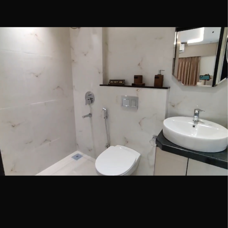 Bathroom, jp-the-palace 2 Bedroom 750 Sq.Ft. Apartment In Ketkipada Mumbai 8364021