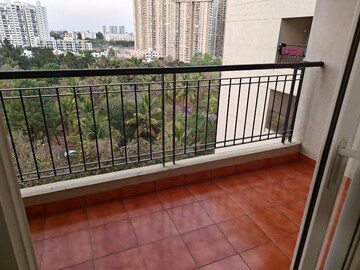 Balcony in 3 BHK Apartment at Vajram Elina, Thanisandra Main Road – for Rent