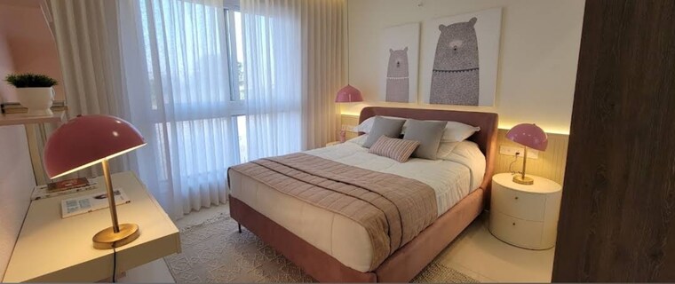 Bedroom, prestige-clairemont 3 Bedroom 2003 Sq.Ft. Apartment In Kokapet Hyderabad 8364056