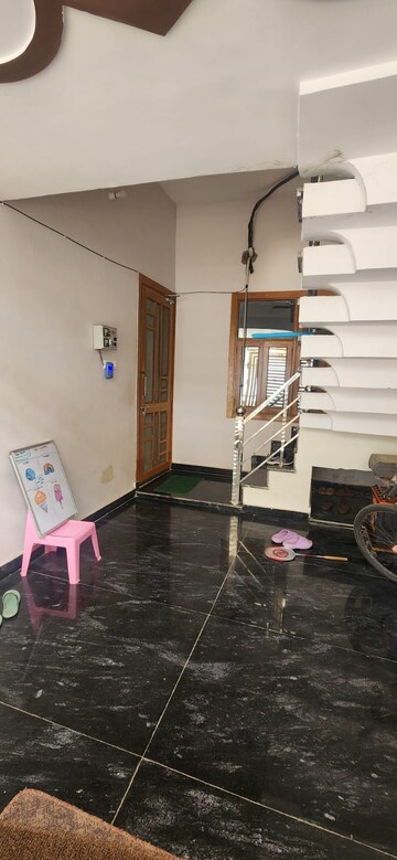 Staircase in 3 BHK Independent House at Meerut Cantt – for Sale